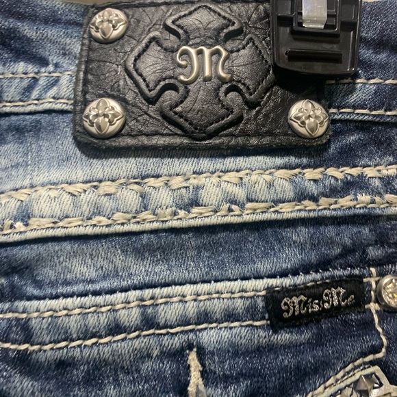 MISS ME BLUE JEANS (31) BOOT CUT - Picture 4 of 15